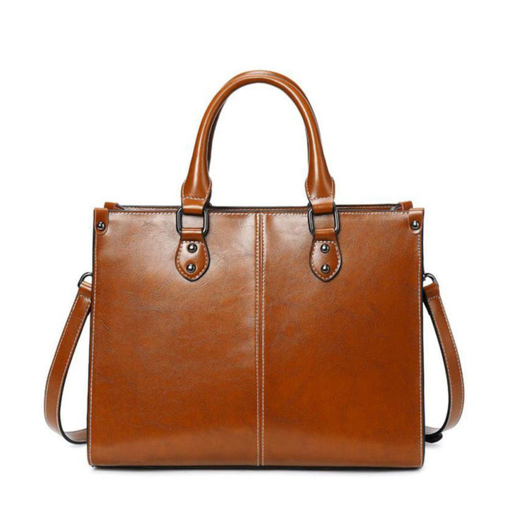 Aaliyah | Structured Leather Tote
