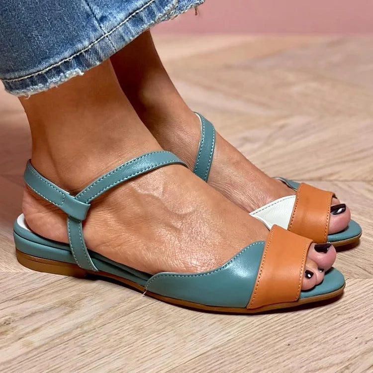 Hanan | Color Block Sandals