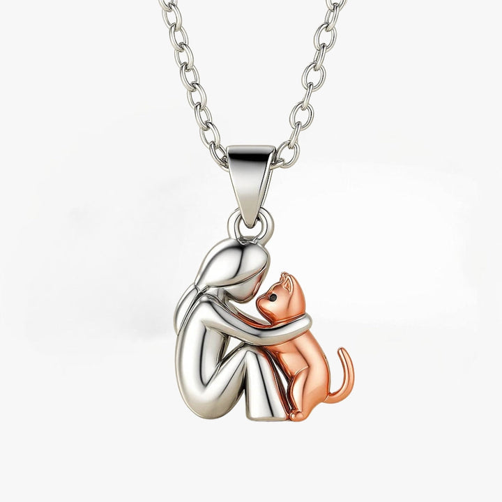 Amina & Layla | Cat Embrace Necklace