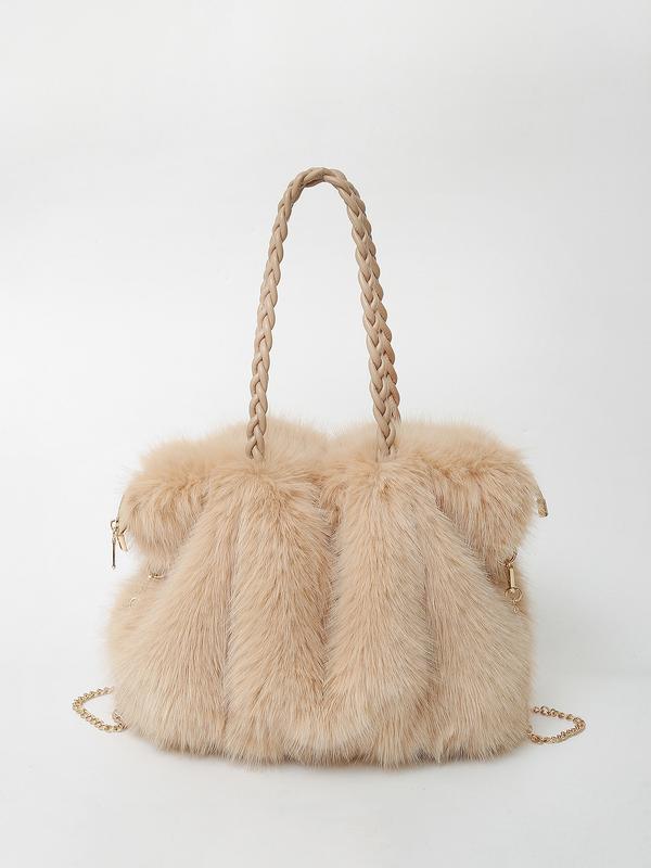 Fatima | Plush Shoulder Tote