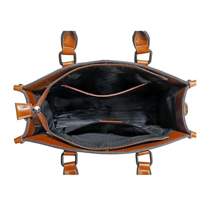 Aaliyah | Structured Leather Tote