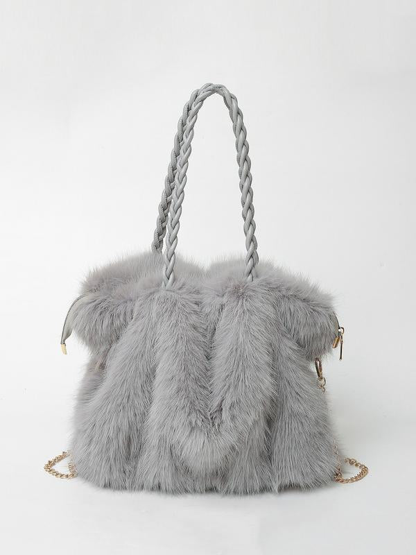 Fatima | Plush Shoulder Tote
