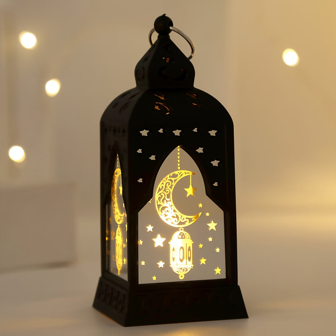 Ramadan Moon Lantern | Warm LED Decor