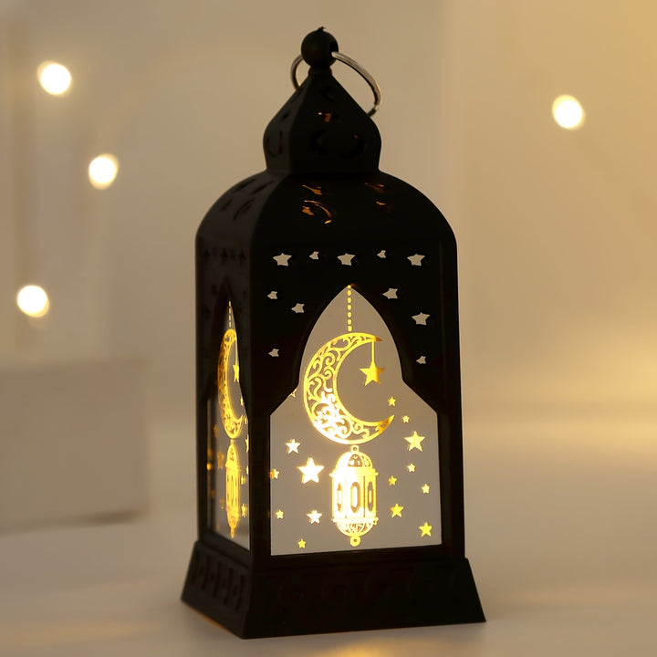 Ramadan Moon Lantern | Warm LED Decor