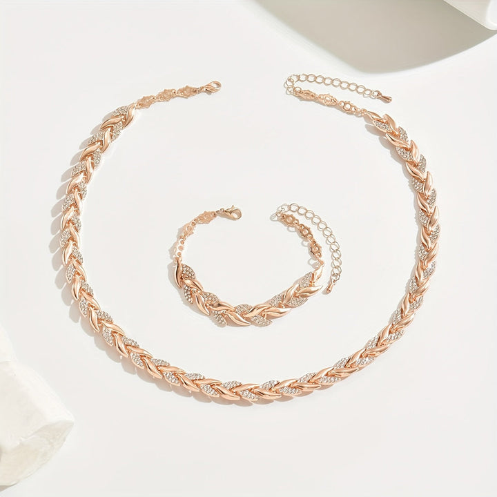Lina | Necklace & Bracelet Set