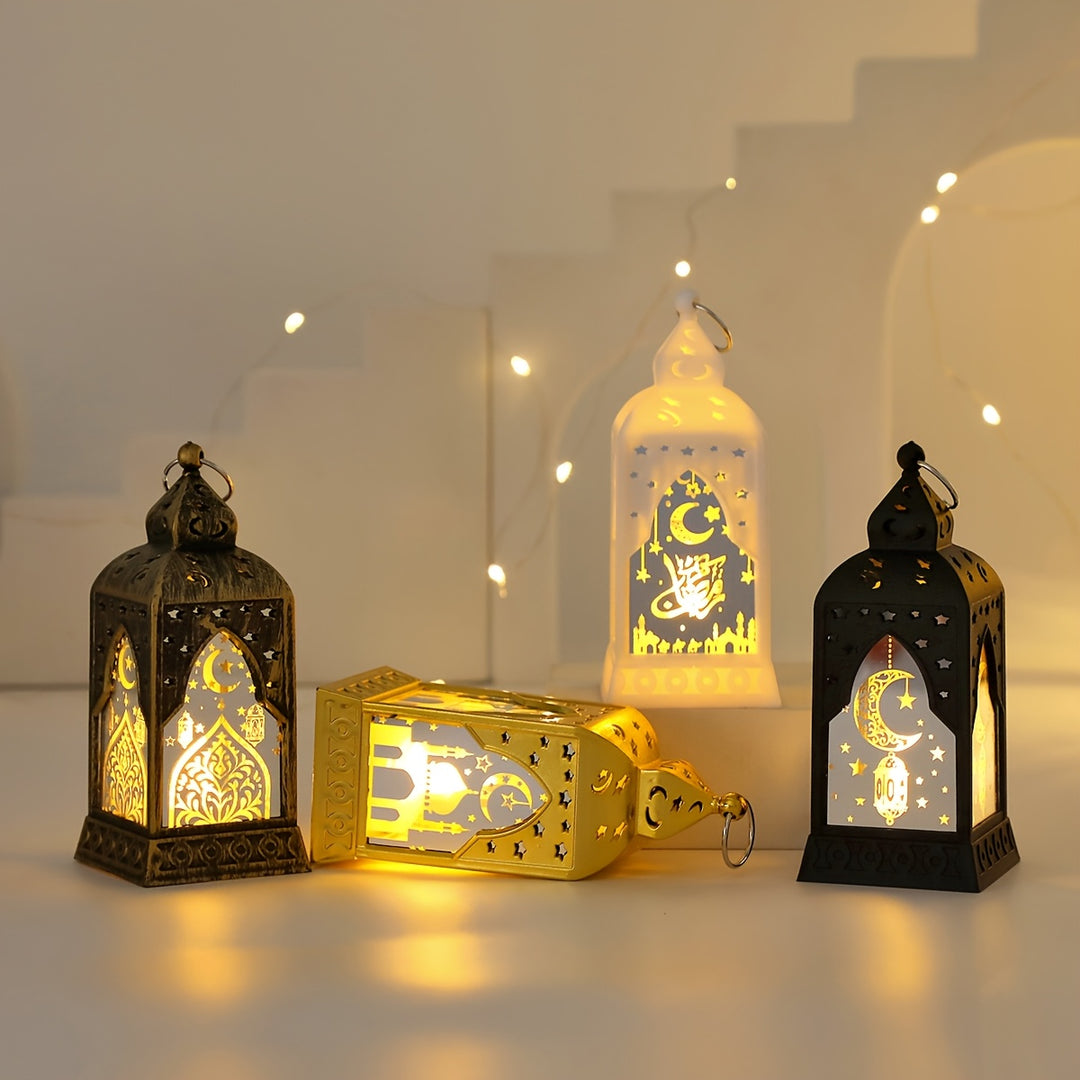 Ramadan Moon Lantern | Warm LED Decor