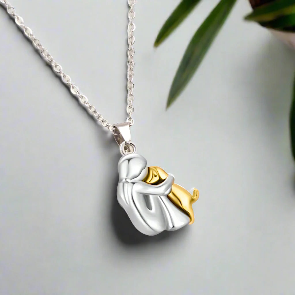 Amina & Layla | Dog Embrace Necklace