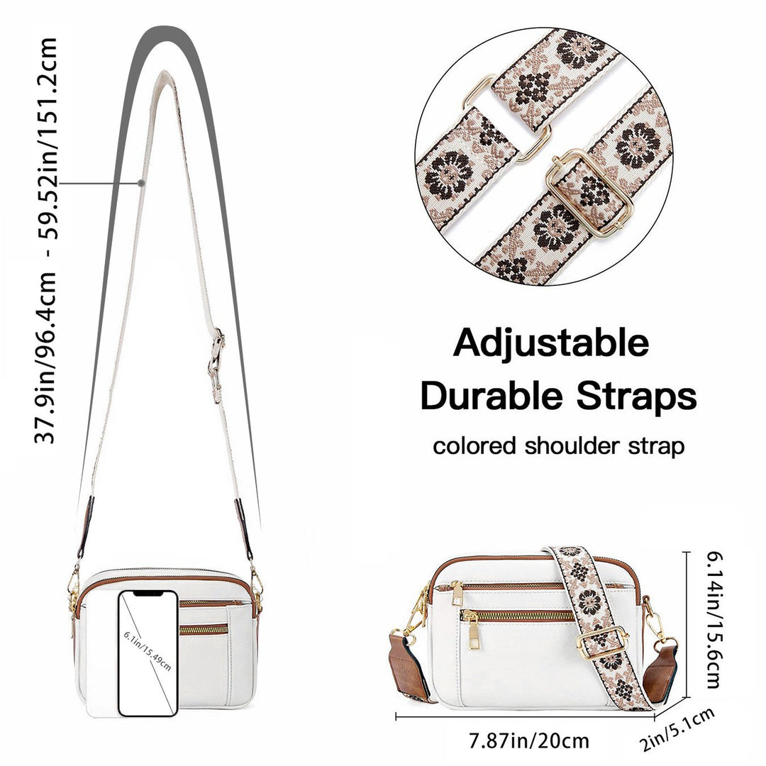 Zahra | Classic Leather Crossbody