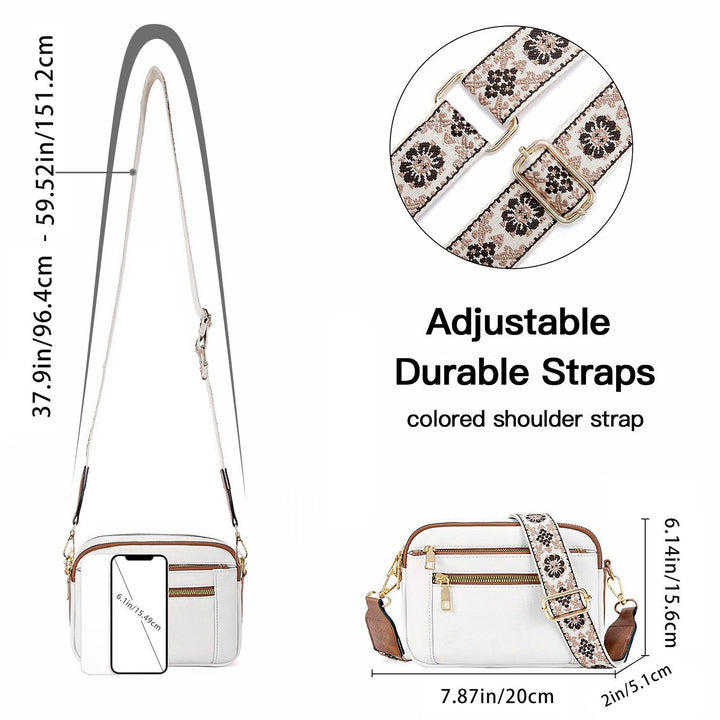 Zahra | Classic Leather Crossbody