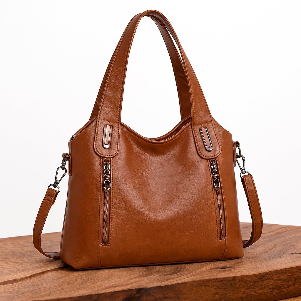 Zara | Everyday Leather Shoulder Bag