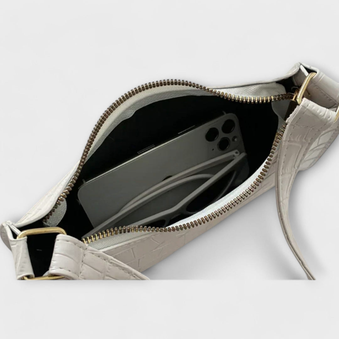 Latifa | Shiny Leather Bag