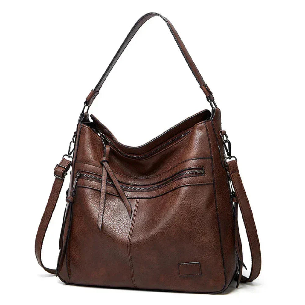 Lina | Elegant Leather Shoulder Bag