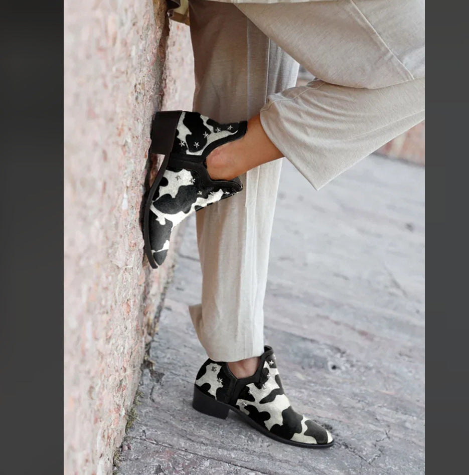 Marwa | Western Boots With Studs