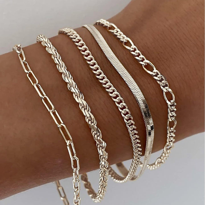 Heritage Chain | Gold Bracelet Set