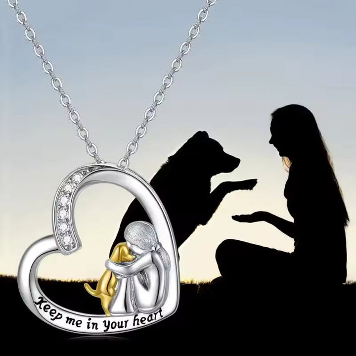 Amina & Layla | Dog Embrace Necklace