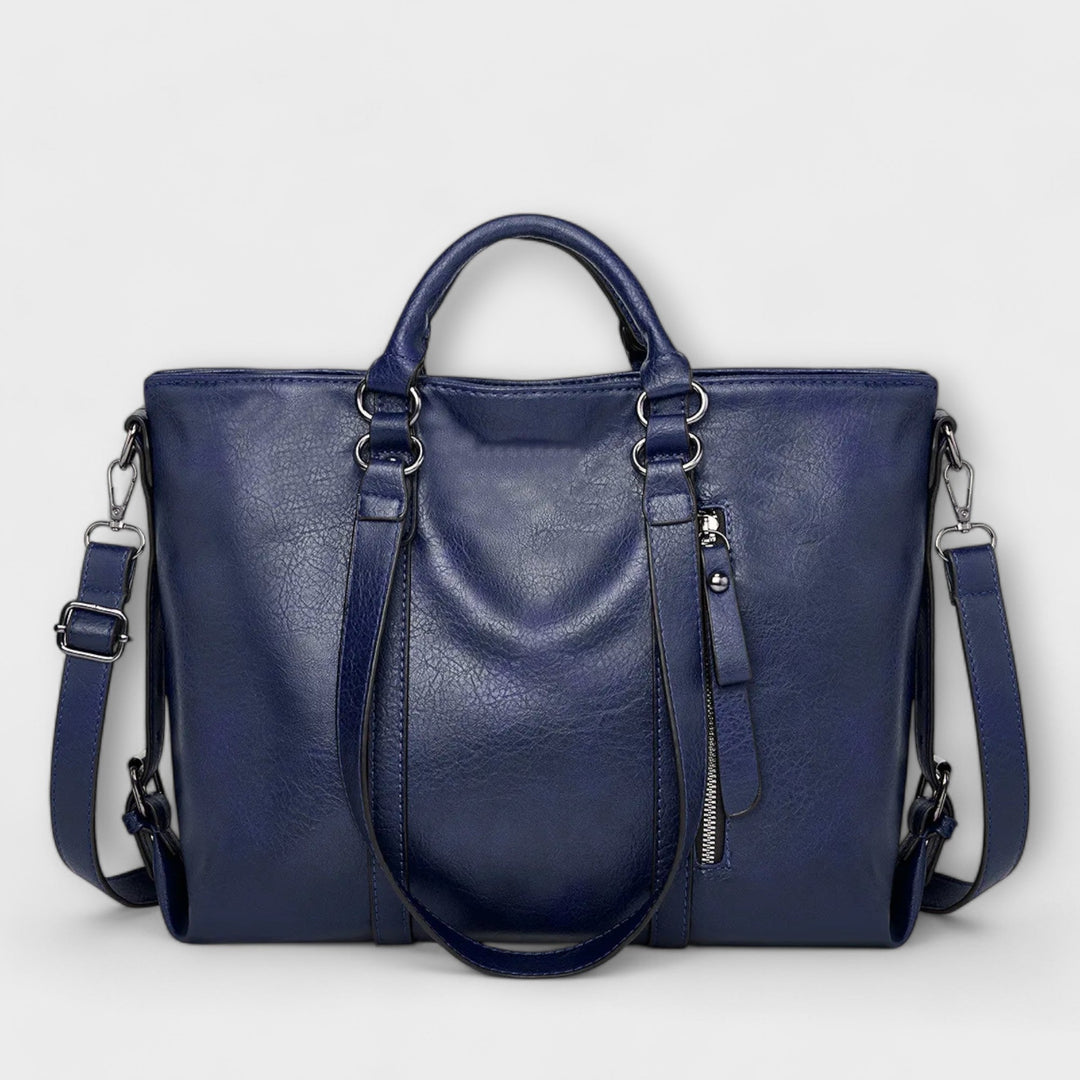 Huda | Large Leather Bag