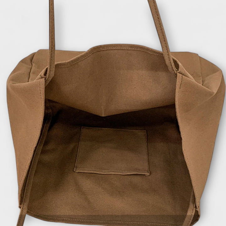 Maysa | Large Canvas Shopper Bag