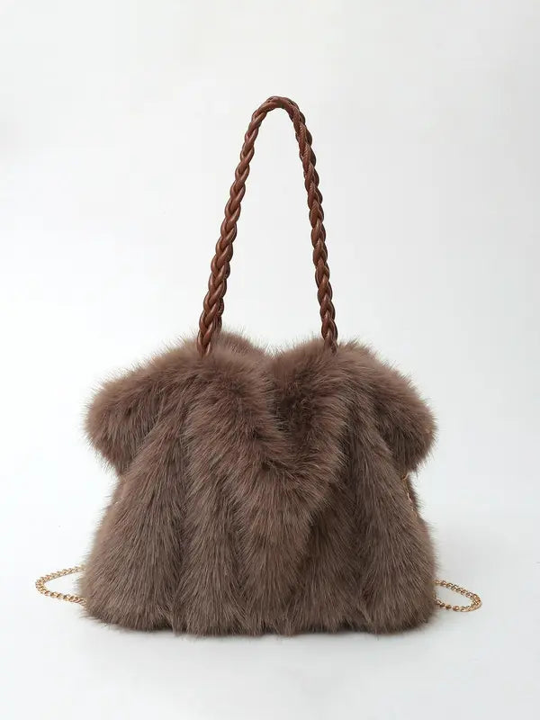 Fatima | Plush Shoulder Tote