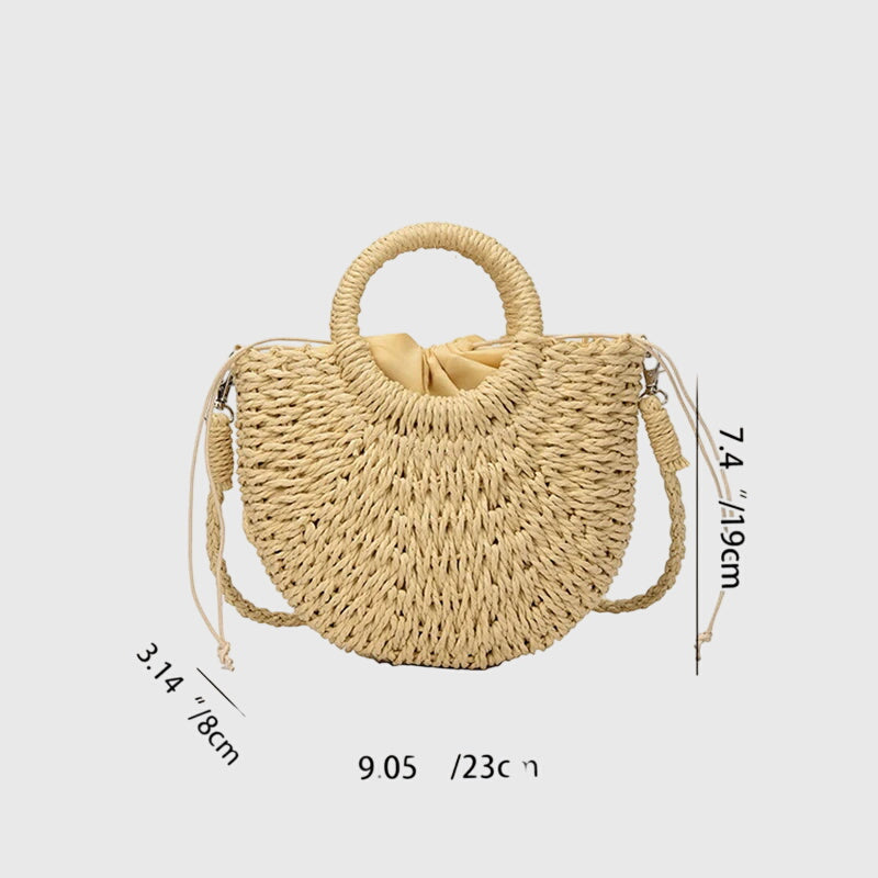 Yasmin | Woven Shoulder Bag