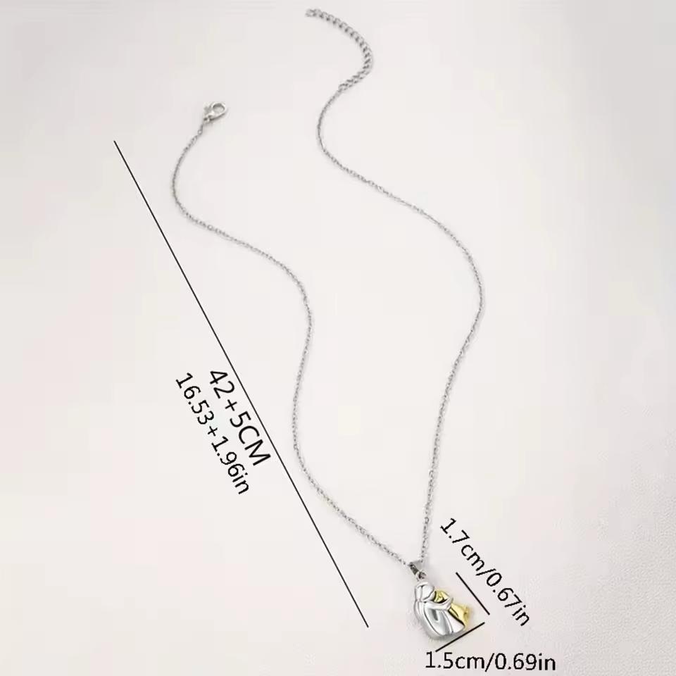 Amina & Layla | Dog Embrace Necklace