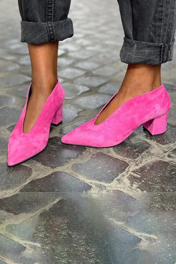 Hoor | Elegant Block Heel Pumps